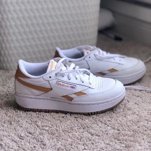 Reebok Club C Double Revenge White/Bright Ochre Sneakers